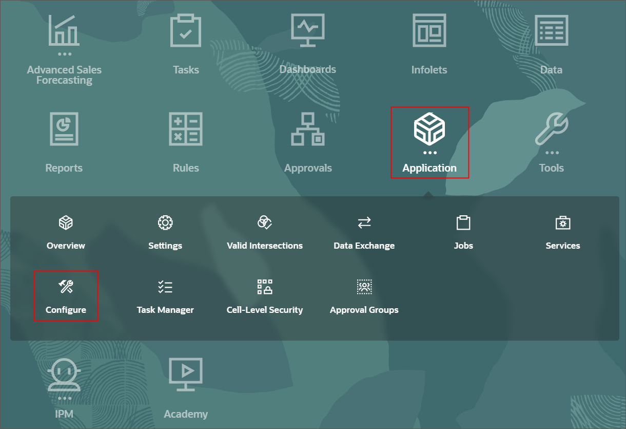 home page Application Cluster